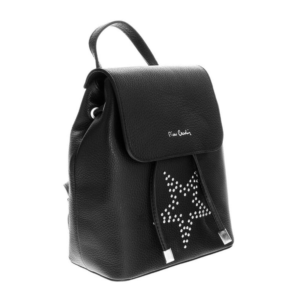 Pierre Cardin 1744 NERO Black Backpack Handbags
